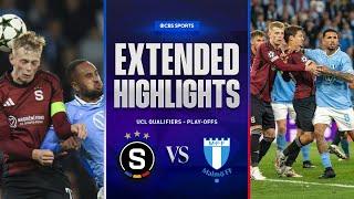 Sparta Praha vs. Malmö: Extended Highlights | UCL Qualifiers - Play-offs | CBS Sports Golazo