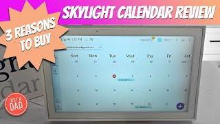 Skylight 15" Digital Calendar REVIEW & Photo Frame How To Setup