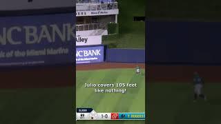 Julio Rodriguez Tracks 85 Feet Into the Gap | Mariners Defense 2024