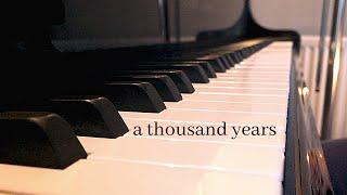 A THOUSAND YEARS - CHRISTINA PERRI - PIANO COVER BY KAREN LUUK