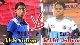 Quarter Final - AVS Salem vs KAKC Salem | Vellakovil Girls Kabaddi Match 2024