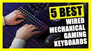 TOP 5: Best Wired Mechanical Gaming Keyboard in 2023 | for Perfect Gamers, PC, Mac, Xbox