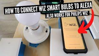 How To Connect Wiz Light Bulbs To Alexa