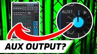 What Does Aux 1 Do? | Audio Mixer Aux Output Setup