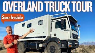 4X4 OVERLAND TRUCK CAMPER SHOW ROUND!