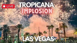 TROPICANA IMPLOSION in Las Vegas LIVE Countdown (It’s CRAZY!)