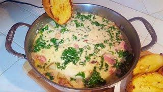 COMO HACER SOPA TOSCANA (ZUPPA TOSCANA) :)