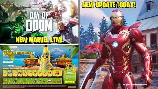 *NEW* Fortnite Iron Man Update | Official Skin, Trailer, MARVEL LTM!