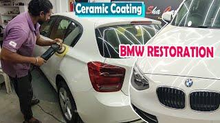 BMW  dent repair | Bmw  repaint | Bmw 4years old looks new now | BMW painting & ceramic coating