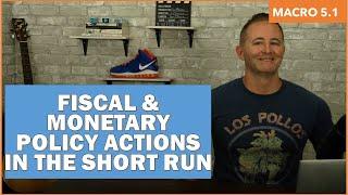 Macro 5.1 - Fiscal & Monetary Policy in the Short Run - NEW!