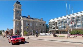 Cambridge City of Galt Walking Tour 4K Canada Travel vlog