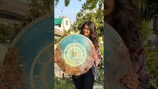 Wedding Varmala Preservation, Resin Art Clock, Home Decor Ideas