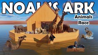 200+ Animals Race in Noah's Ark Planet Zoo included Elephant, Lion, Camel, Crocodile & Tiger