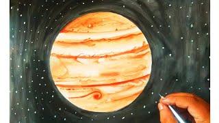 Jupiter planet drawing I how to draw jupiter planet