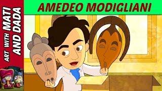 Art with Mati and Dada –  Amedeo Modigliani | Kids Animated Short Stories in English