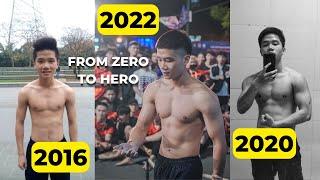 6 Years Street Workout & Calisthenics Transformation || From Zero To Hero