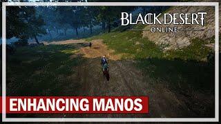 Black Desert Online - Enhancing Manos Clothes & Griffon Helm