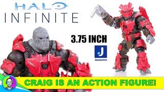 "BRUTE CAPTAIN" 3.75 inch Wicked Cool Toys/Jazwares Halo Infinite Figure Review | World of Halo