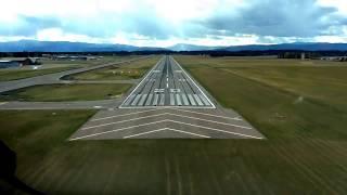 Republic Airways EMB190 Landing in Glacier Park, Montana