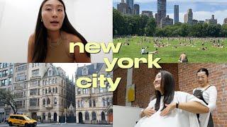 NYC VLOG| girls night out, mini beauty day, & end of summer shenanigans️