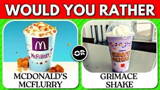 Would You Rather...?  | Sweets Edition 