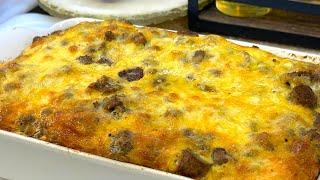 Breakfast /Brunch Sausage Casserole Recipe