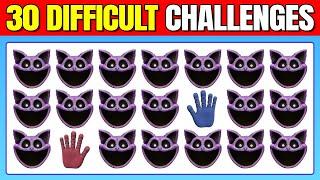 30 Challenges With Poppy Playtime Chapter 3 | Only 1% Player Can Pass | Smiling Critters, Catnap