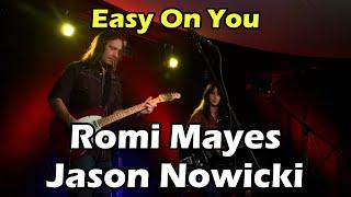 Romi Mayes and Jason Nowicki performing Easy On You