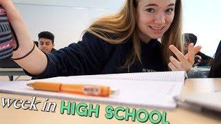 A Week in my Life in High School | Misshannahbeauty