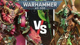 Emperor's Children vs Necrons | Warhammer 40k Battle Report