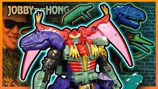 Transformers Legacy MAGMATRON Review - 3 Dinos 1 Robot