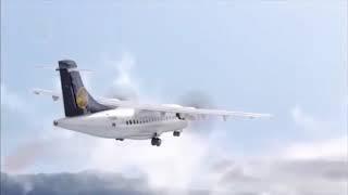 Santa Barbara Airlines Flight 518   Crash Animation