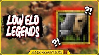 He Shipped the Worst Card in the Game - Low ELO Legends | Age of Empires 3: Definitive Edition