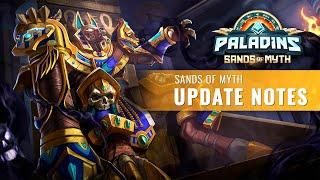 Paladins - Update Overview - Sands of Myth