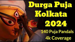 TOP 140 DURGA PUJA PANDALS KOLKATA 2024 | Puja Parikrama Kolkata 2024 | Durga Puja Kolkata 2024