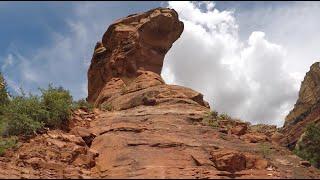 Hiking to Half Moon Landing at Fay Canyon | Sedona Arizona