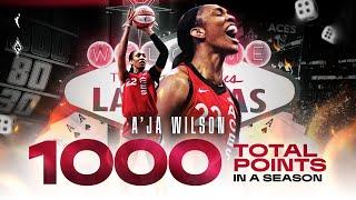 Every 1,000 Points Scored by A'ja Wilson!