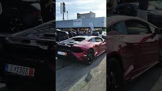 Violet JOKER MSO Huracan arriving at the carmeet #lamborghini #millionaire #supercar #carlifestyle