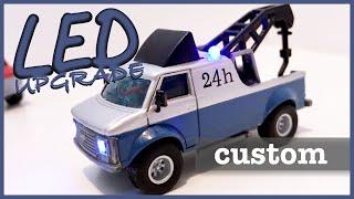 Matchbox Restoration & Custom - LED Upgrade 1985 Chevy Breakdown Van