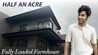 Real Estate Heaven : Half Acre Farmhouse With Infinity Pool On Club Drive, South Delhi