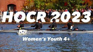 Head of the Charles 2023 -Women's Youth 4+- Sarah Flynn