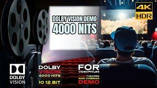 OLED [4KHDR] "Life in Dolby Vision" a 4000 NITS DEMO for Home Theaters and TV Reviewers