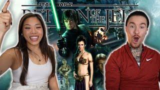 FIRST TIME WATCHING STAR WARS! | Star Wars: Episode VI - Return of the Jedi *MOVIE REACTION*