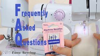 FHSM 505 Mini Sewing Machine Frequently Asked Questions