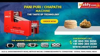 Pani Puri Making Machine | Pani Puri Business |