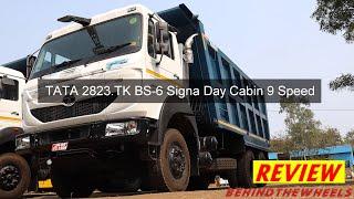 2021 TATA 2823.TK HD 9 BS6 Signa Cabin Tripper Detailed Review | Price | Mileage | Maintenance