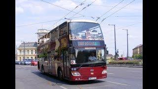 Big Bus Budapest City Tour. Red Route part 1.