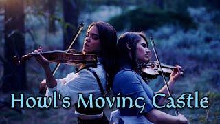 Merry Go Round of Life (Howl's Moving Castle Violin duet) - Mia Asano and Taylor Davis