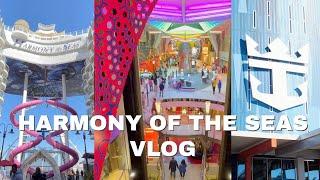 DAYS IN THE LIFE | ROYAL CARIBBEAN CRUISE VLOG | HARMONY OF THE SEAS | ROOM TOUR | EMBARKATION