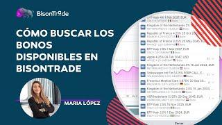 Cómo buscar los bonos disponibles en BisonTrade | Renta Fija